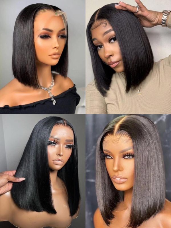 HD 4x4 Lace Bob Wig