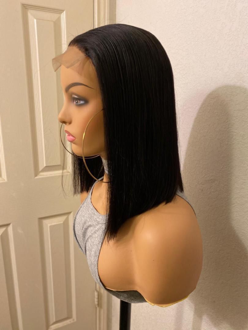Transparent Lace 13x4 Bob Wig