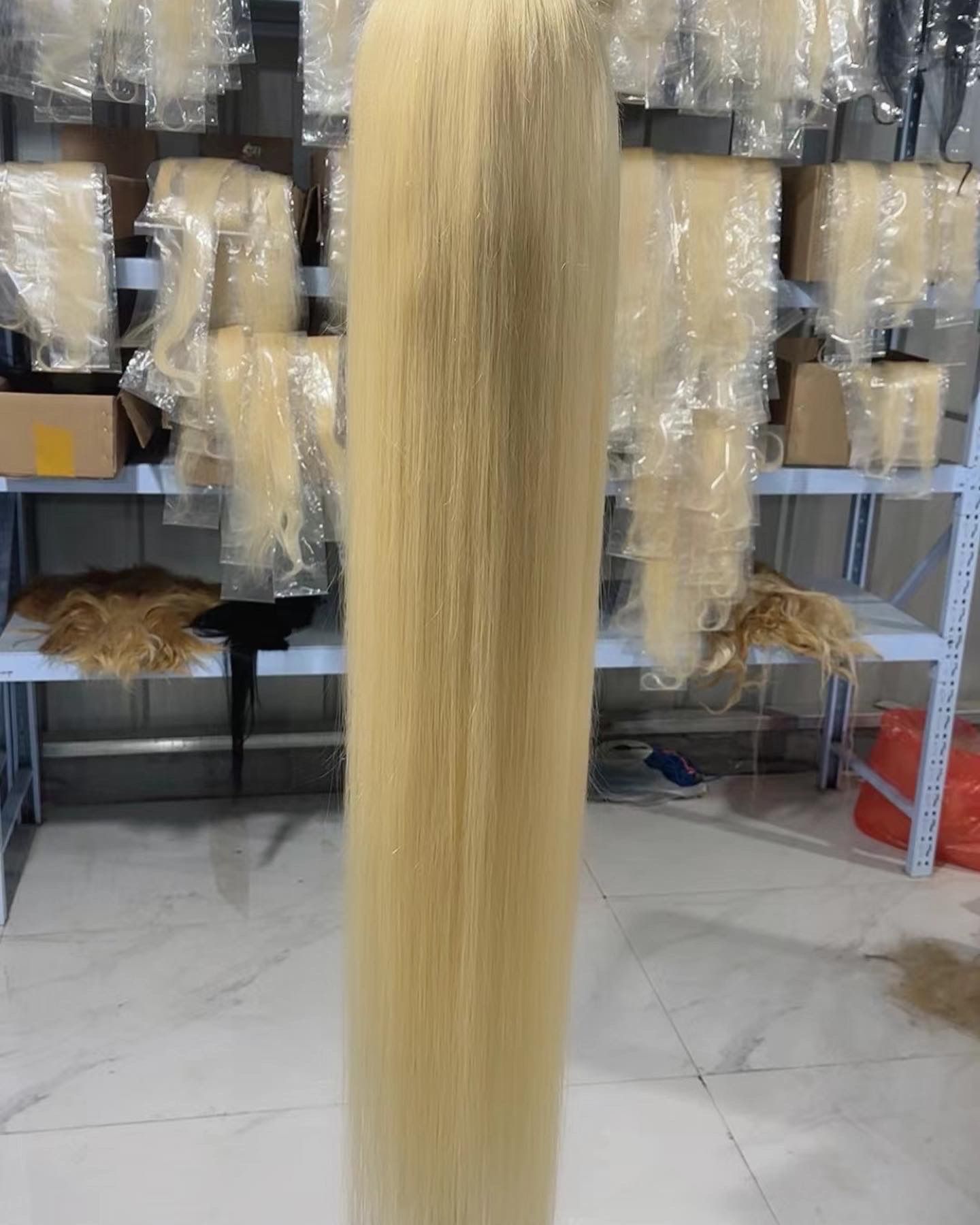 dyeable bleach-friendly raw 613 blonde wig