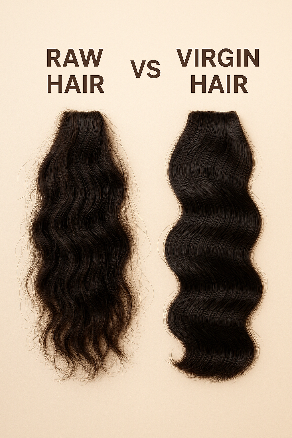 raw hair vs virgin hair