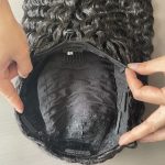 Drawstring Half Wig