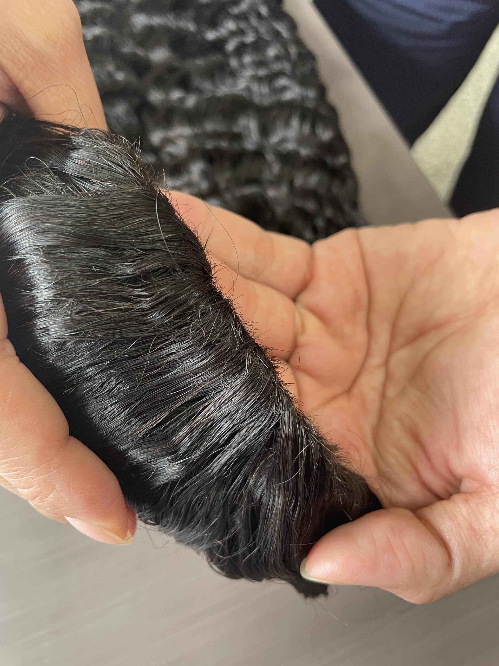 Drawstring Half Wig