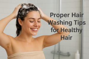 Proper Hair Washing Tips for Healthy Hair